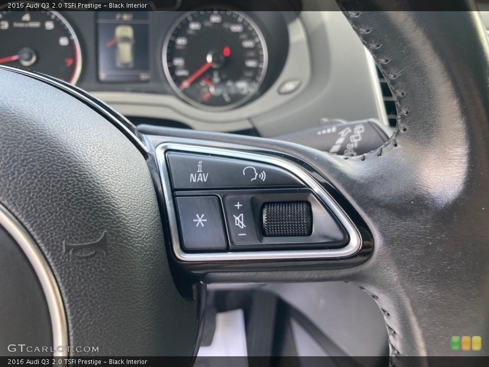 Black Interior Steering Wheel for the 2016 Audi Q3 2.0 TSFI Prestige #146427347