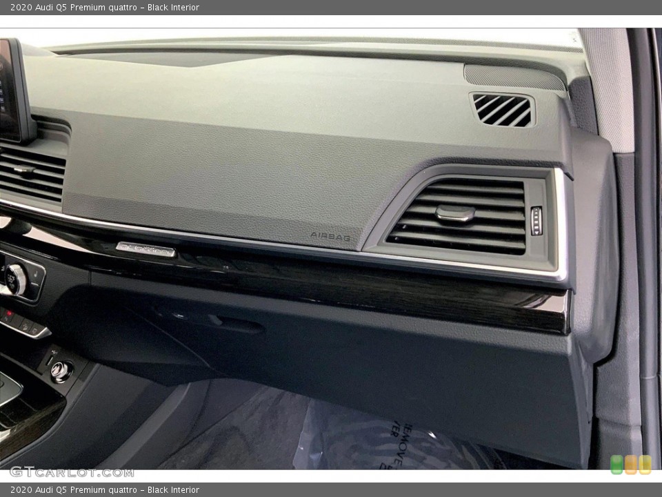 Black Interior Dashboard for the 2020 Audi Q5 Premium quattro #146427941