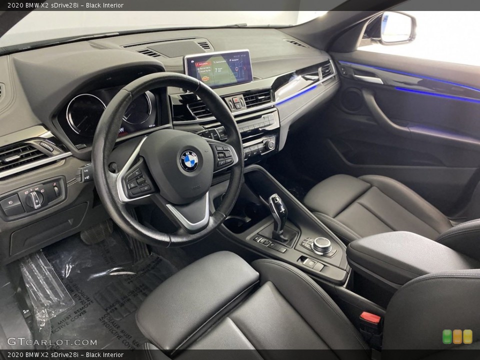 Black Interior Prime Interior for the 2020 BMW X2 sDrive28i #146427947