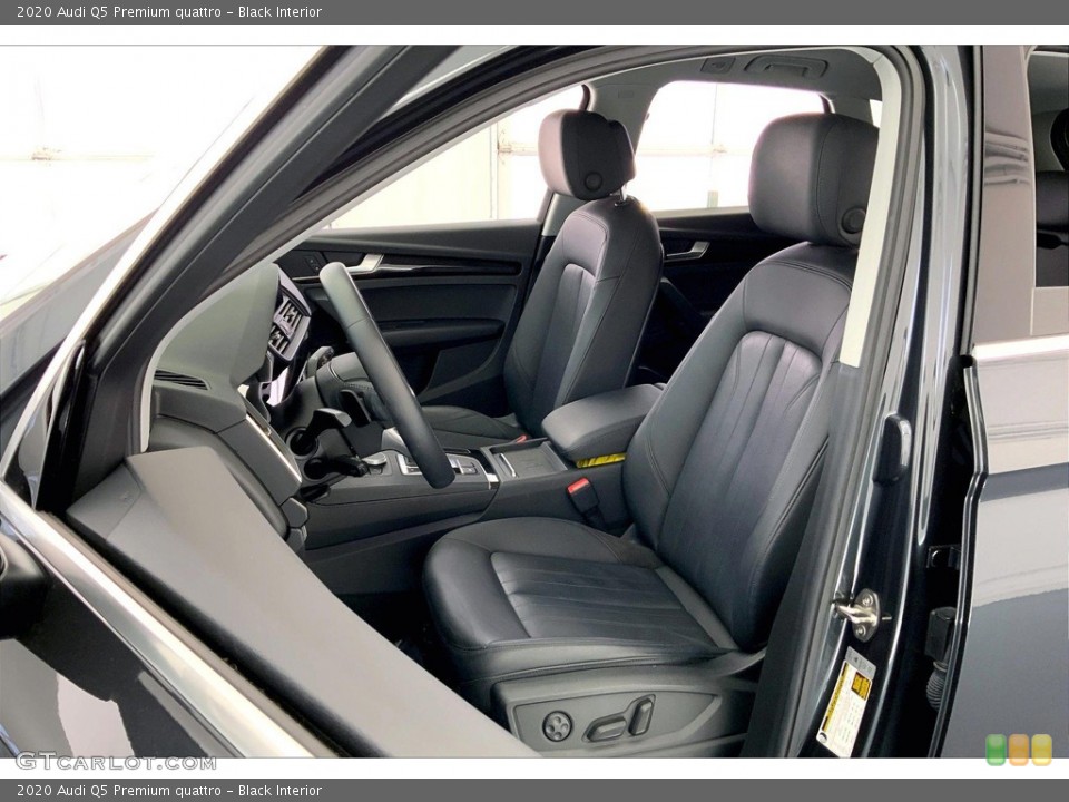 Black Interior Front Seat for the 2020 Audi Q5 Premium quattro #146427989