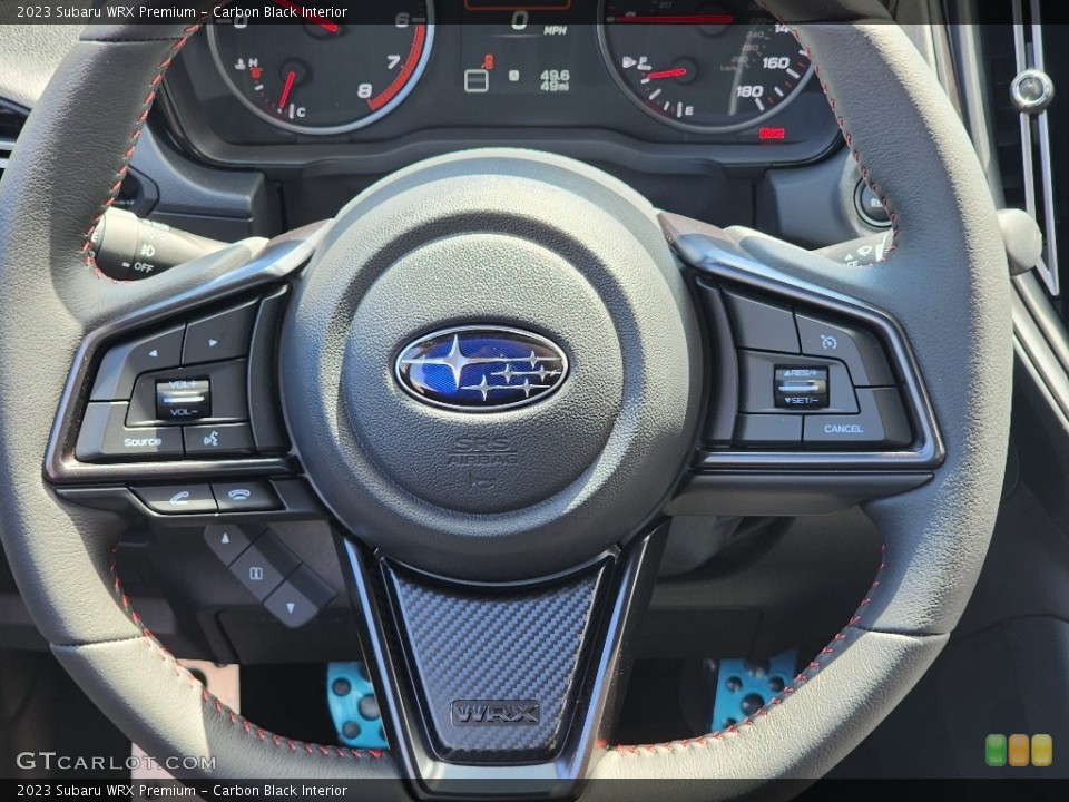 Carbon Black Interior Steering Wheel for the 2023 Subaru WRX Premium #146428391