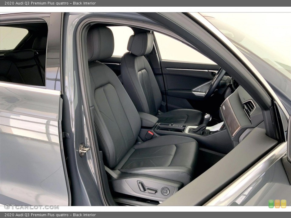 Black Interior Front Seat for the 2020 Audi Q3 Premium Plus quattro #146428439