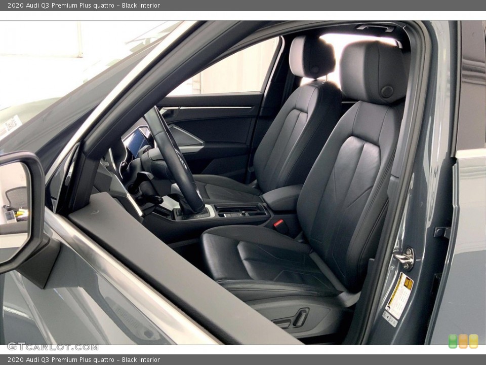 Black Interior Front Seat for the 2020 Audi Q3 Premium Plus quattro #146428664