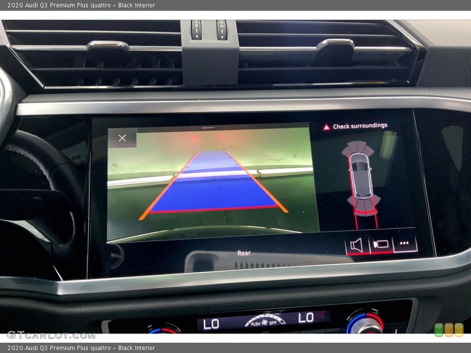 Black Interior Controls for the 2020 Audi Q3 Premium Plus quattro #146428760
