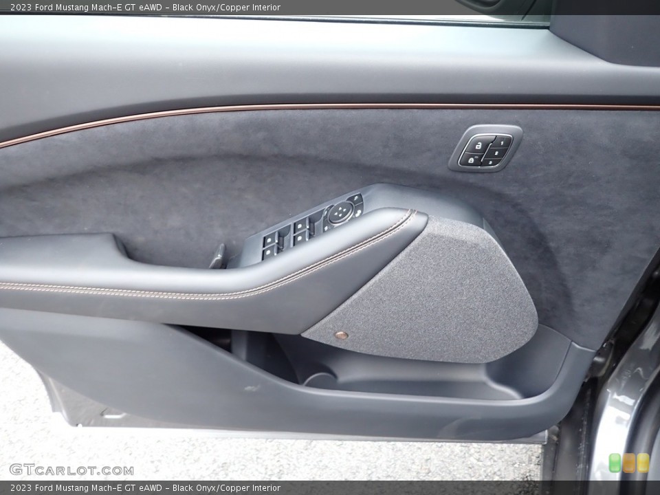 Black Onyx/Copper Interior Door Panel for the 2023 Ford Mustang Mach-E GT eAWD #146428946