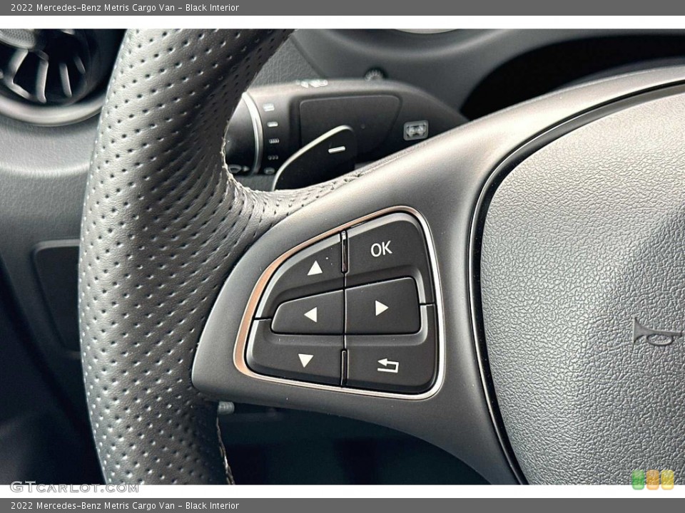 Black Interior Steering Wheel for the 2022 Mercedes-Benz Metris Cargo Van #146429198
