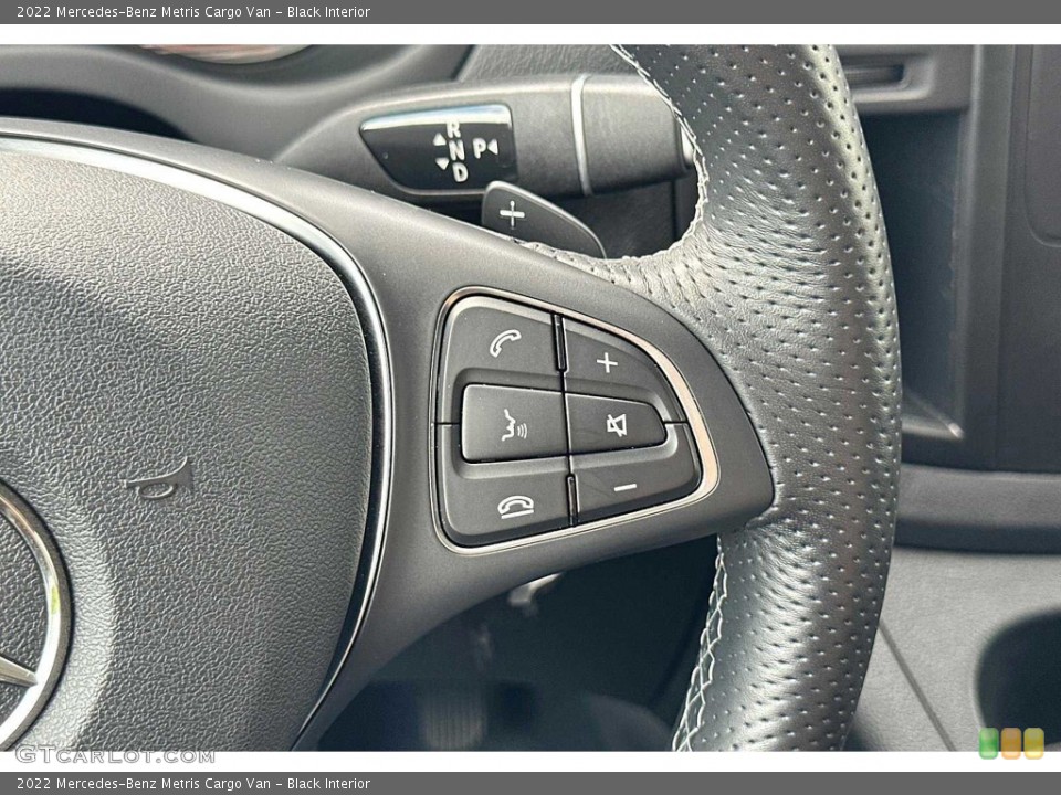 Black Interior Steering Wheel for the 2022 Mercedes-Benz Metris Cargo Van #146429207