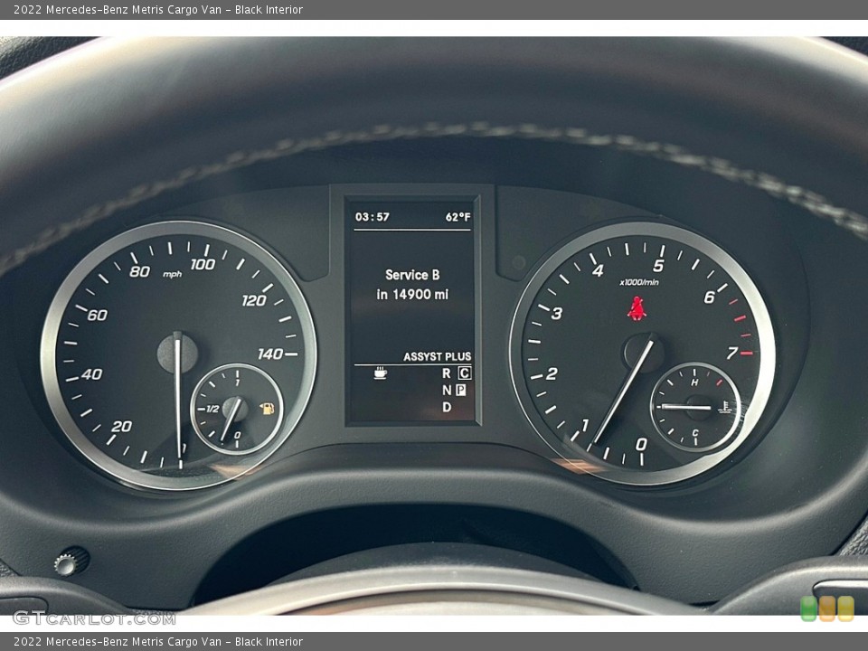 Black Interior Gauges for the 2022 Mercedes-Benz Metris Cargo Van #146429216