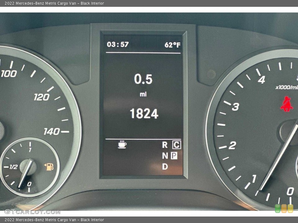 Black Interior Gauges for the 2022 Mercedes-Benz Metris Cargo Van #146429225