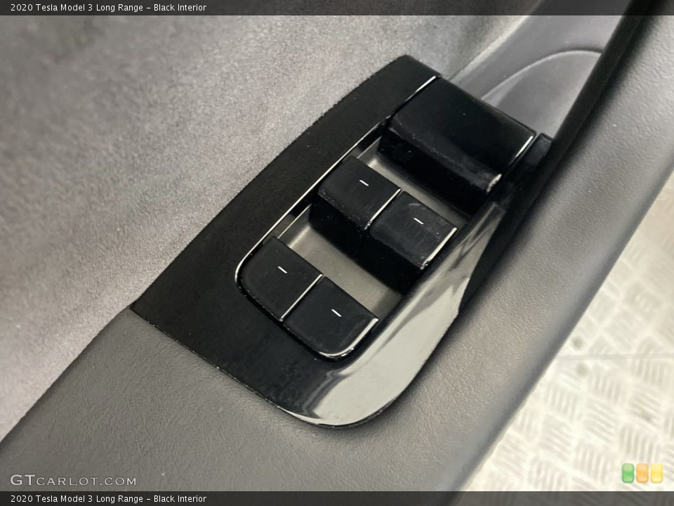Black Interior Controls for the 2020 Tesla Model 3 Long Range #146429739
