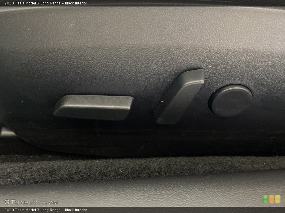 Black Interior Controls for the 2020 Tesla Model 3 Long Range #146429747