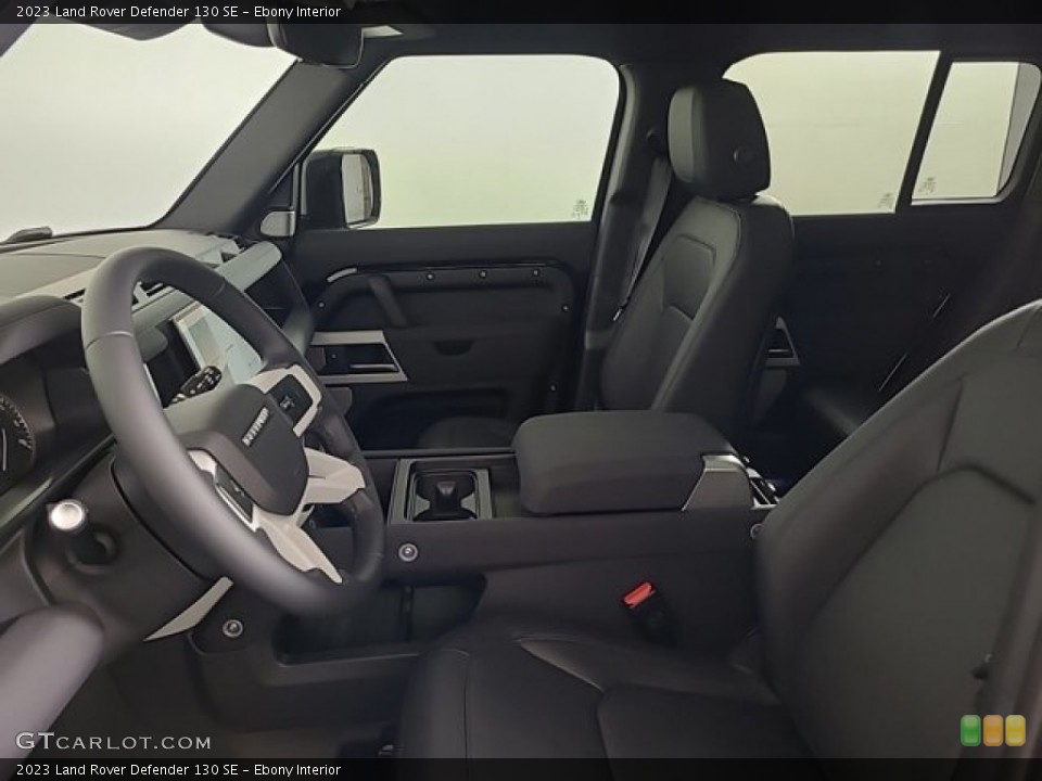 Ebony Interior Front Seat for the 2023 Land Rover Defender 130 SE #146430835