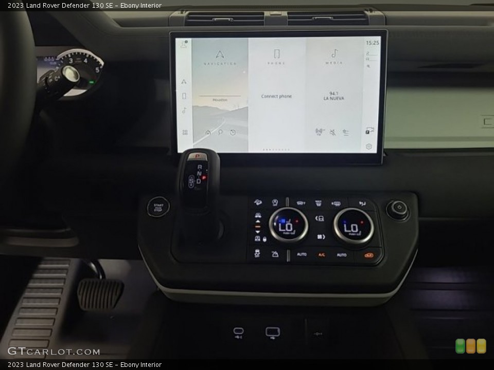 Ebony Interior Controls for the 2023 Land Rover Defender 130 SE #146430911