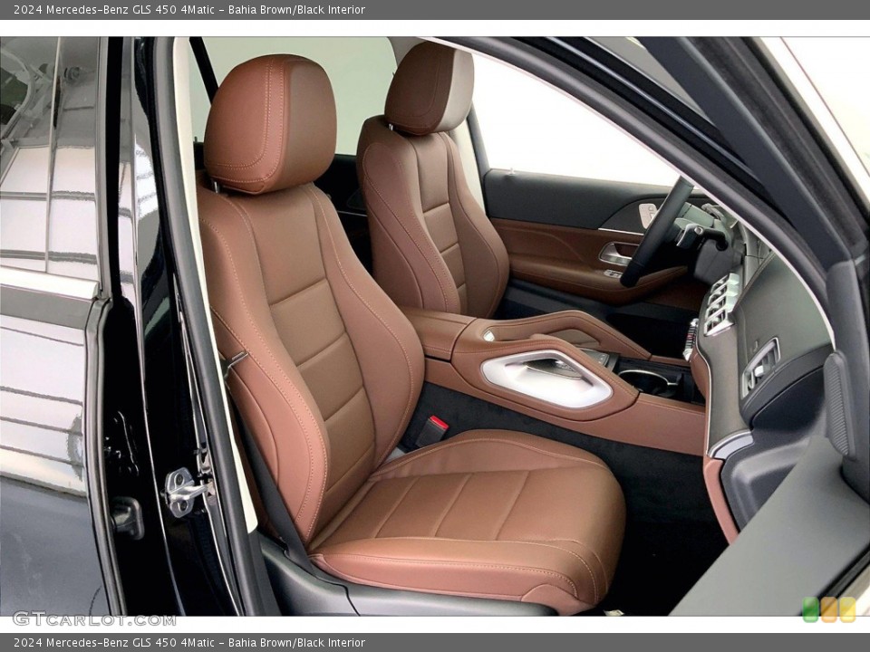 Bahia Brown/Black Interior Photo for the 2024 Mercedes-Benz GLS 450 4Matic #146430974