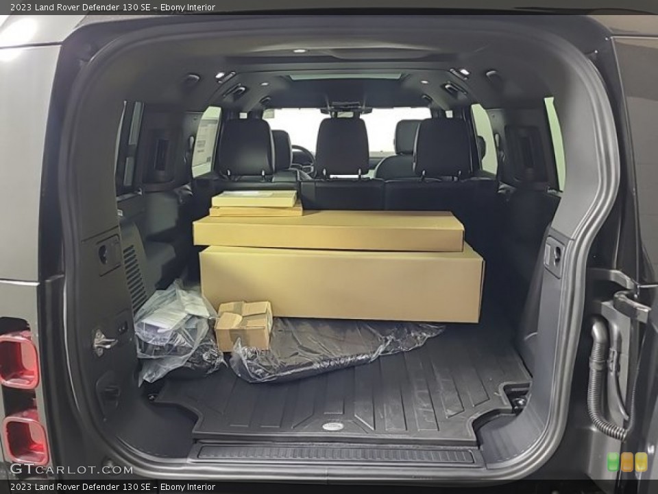 Ebony Interior Trunk for the 2023 Land Rover Defender 130 SE #146431034