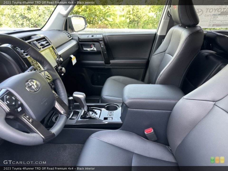 Black Interior Front Seat for the 2023 Toyota 4Runner TRD Off Road Premium 4x4 #146431223