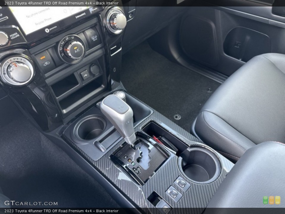 Black Interior Transmission for the 2023 Toyota 4Runner TRD Off Road Premium 4x4 #146431364