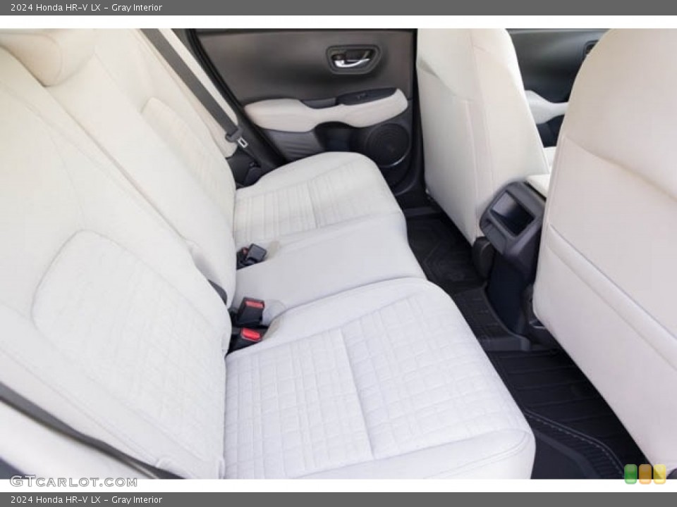 Gray Interior Rear Seat for the 2024 Honda HR-V LX #146431421