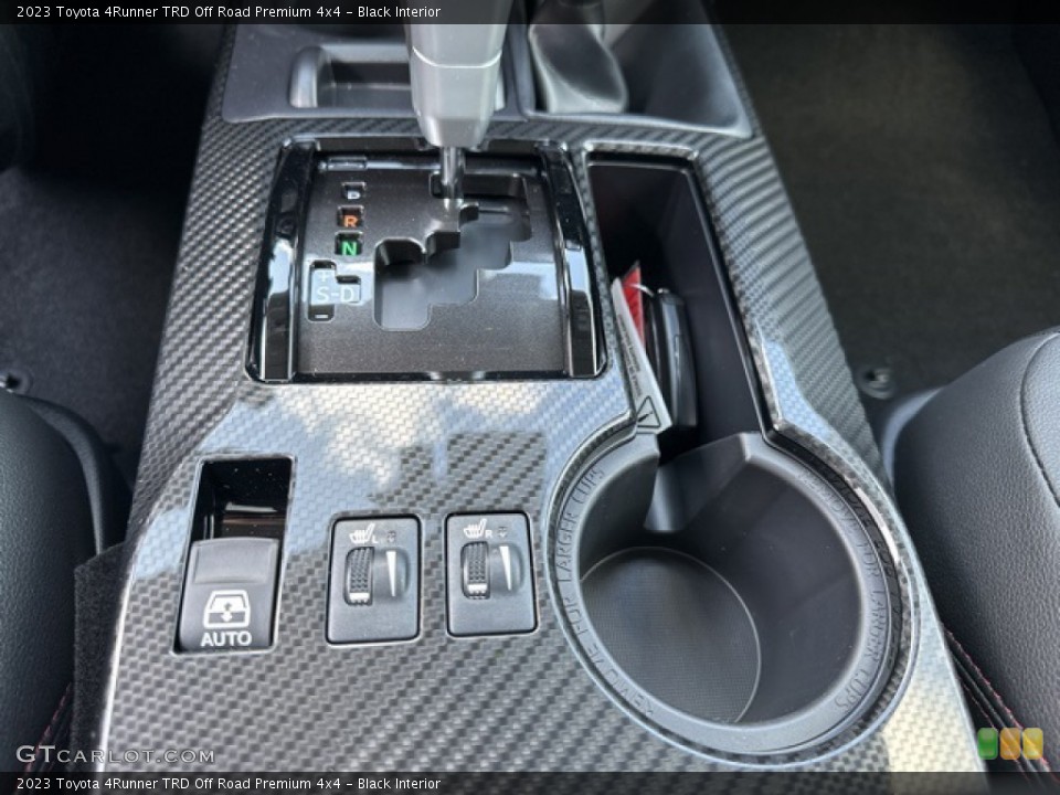 Black Interior Transmission for the 2023 Toyota 4Runner TRD Off Road Premium 4x4 #146431466