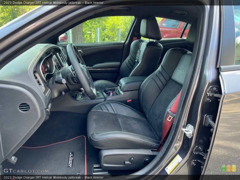 Black Interior Photo for the 2023 Dodge Charger SRT Hellcat Widebody Jailbreak #146432198