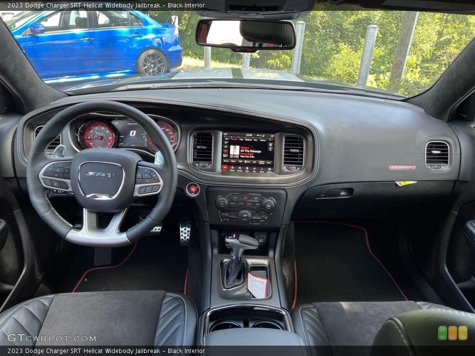 Black Interior Dashboard for the 2023 Dodge Charger SRT Hellcat Widebody Jailbreak #146432375