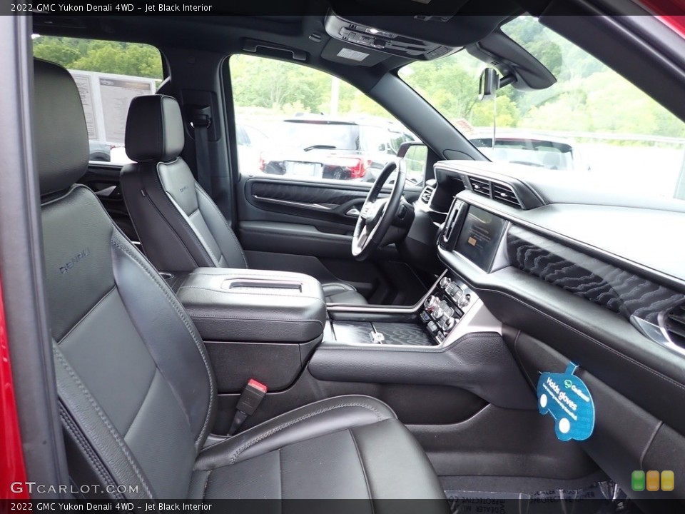 Jet Black Interior Front Seat for the 2022 GMC Yukon Denali 4WD #146434233
