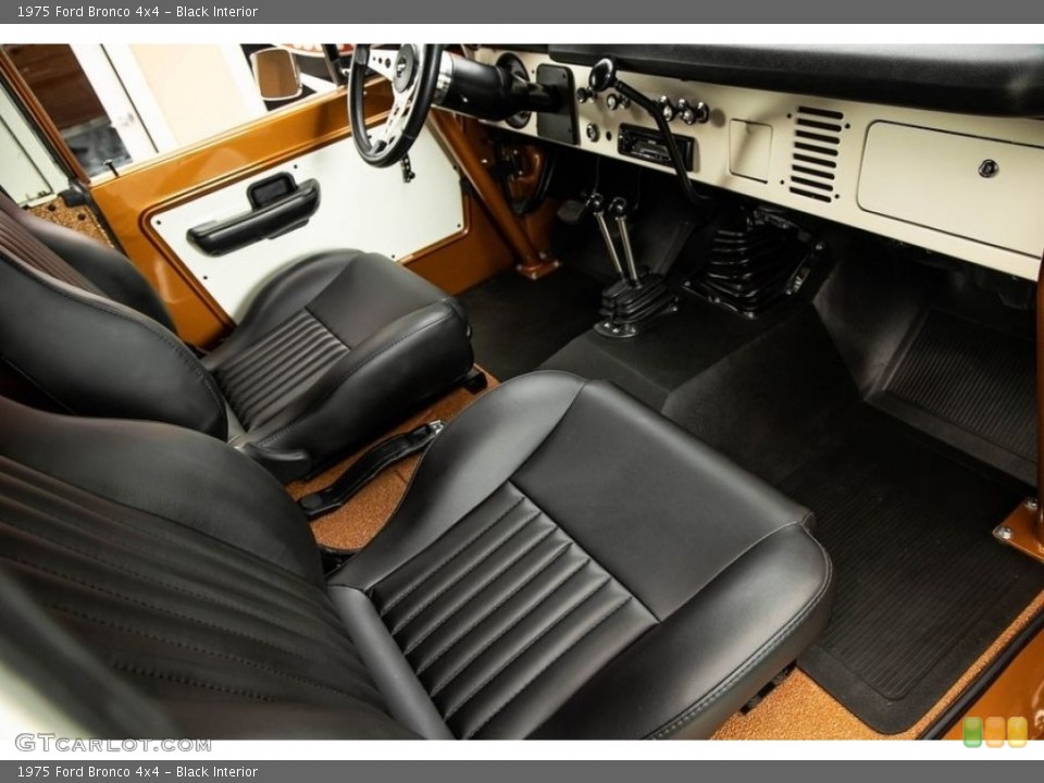 Black Interior Photo for the 1975 Ford Bronco 4x4 #146434546