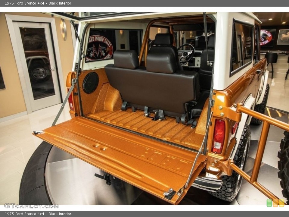 Black Interior Trunk for the 1975 Ford Bronco 4x4 #146434797