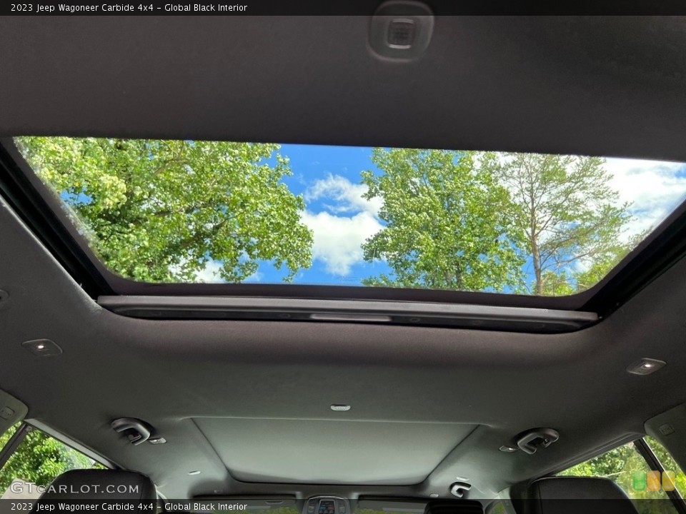Global Black Interior Sunroof for the 2023 Jeep Wagoneer Carbide 4x4 #146435740