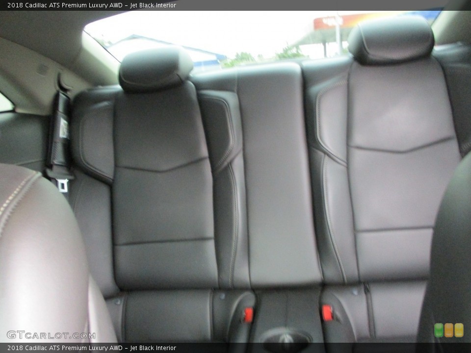 Jet Black Interior Rear Seat for the 2018 Cadillac ATS Premium Luxury AWD #146436172