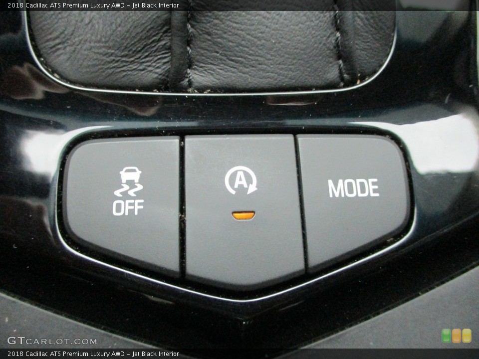 Jet Black Interior Controls for the 2018 Cadillac ATS Premium Luxury AWD #146436259