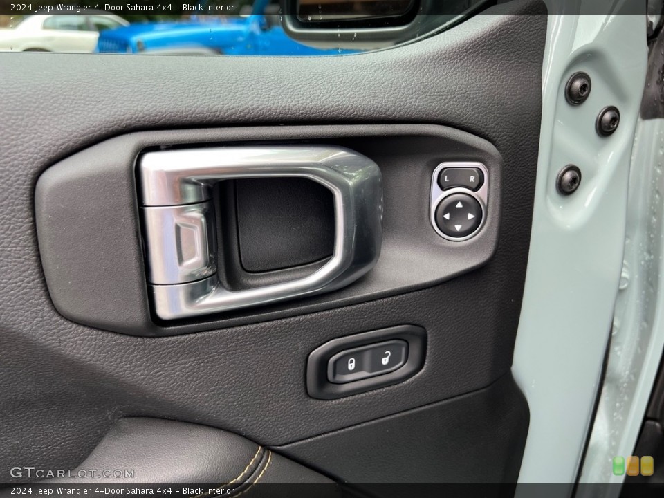 Black Interior Door Panel for the 2024 Jeep Wrangler 4-Door Sahara 4x4 #146436619