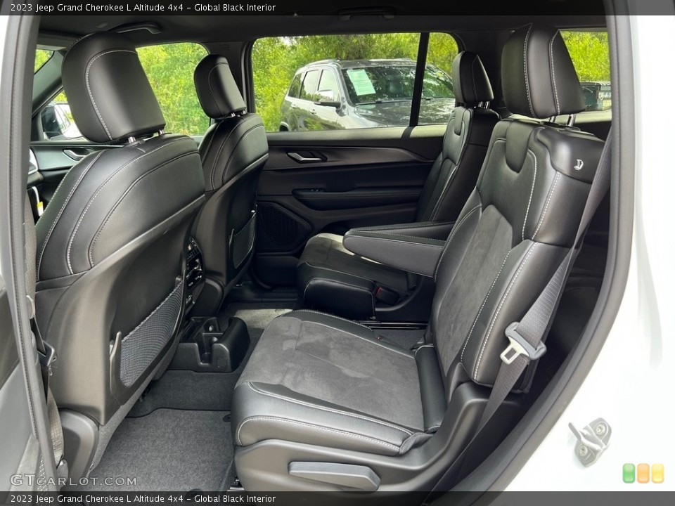 Global Black Interior Rear Seat for the 2023 Jeep Grand Cherokee L Altitude 4x4 #146437172