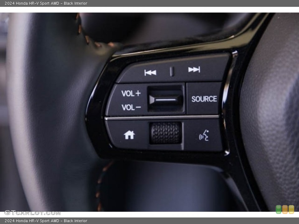 Black Interior Steering Wheel for the 2024 Honda HR-V Sport AWD #146437343