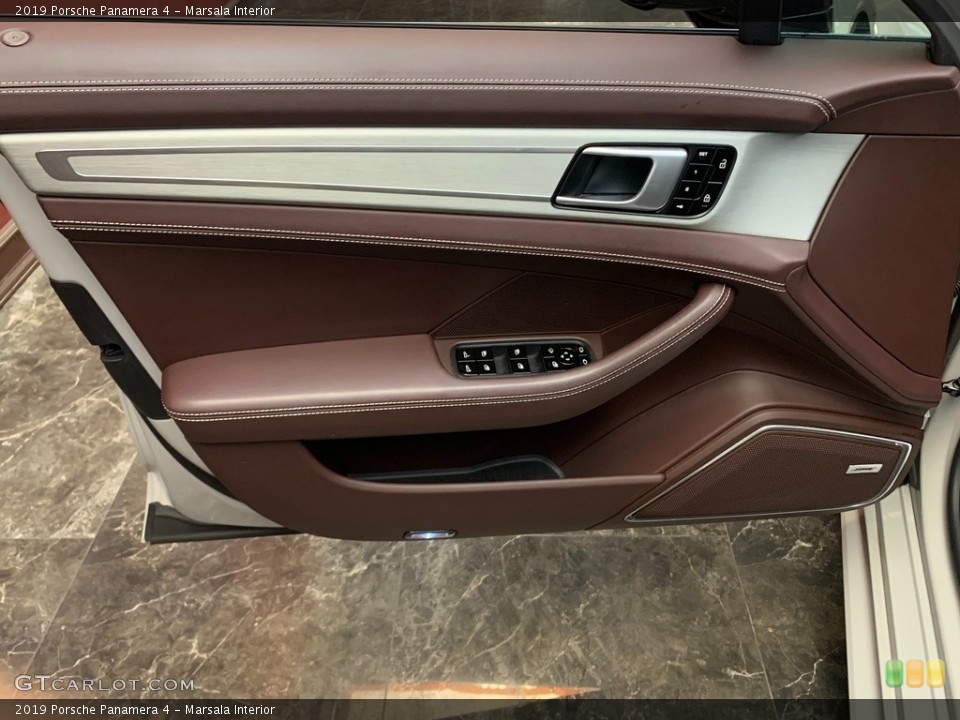 Marsala Interior Door Panel for the 2019 Porsche Panamera 4 #146437552