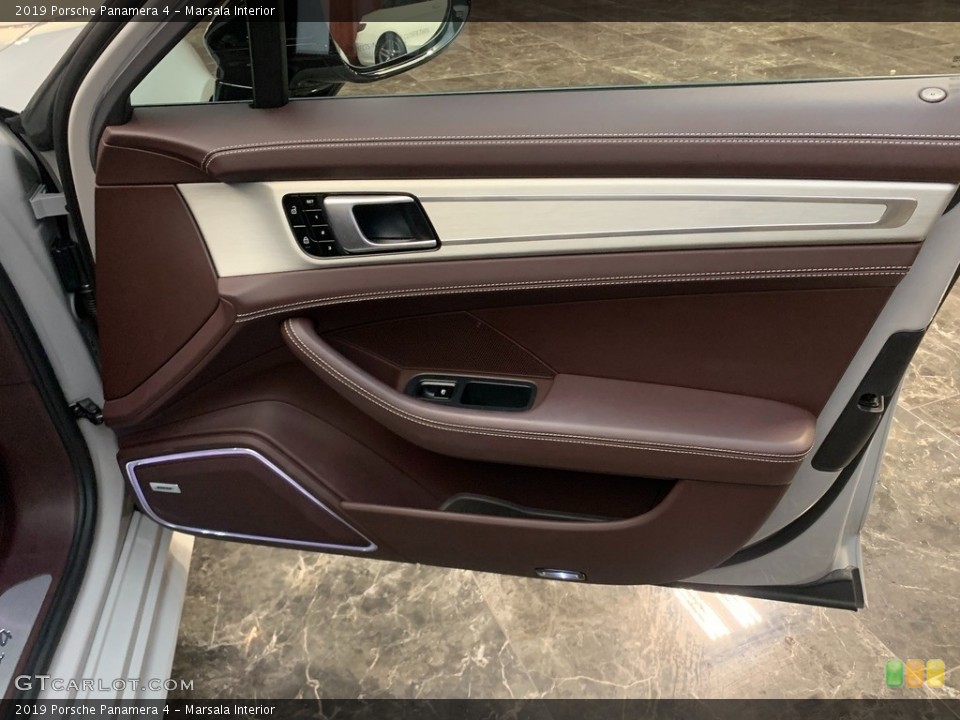 Marsala Interior Door Panel for the 2019 Porsche Panamera 4 #146437575