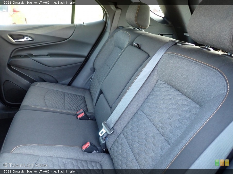 Jet Black Interior Rear Seat for the 2021 Chevrolet Equinox LT AWD #146437690