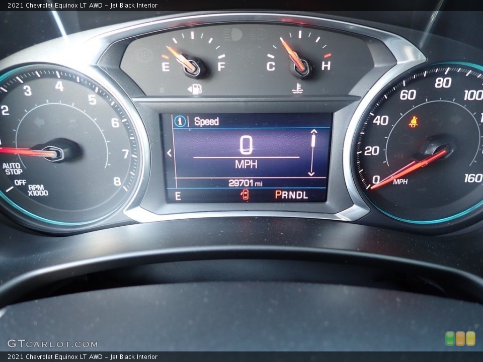 Jet Black Interior Gauges for the 2021 Chevrolet Equinox LT AWD #146437883