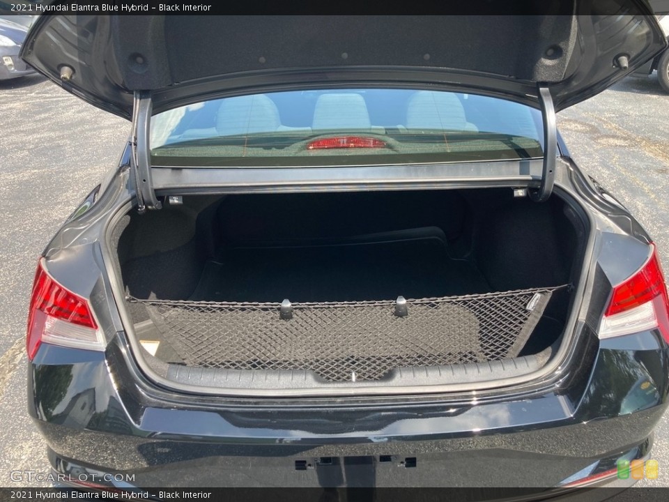 Black Interior Trunk for the 2021 Hyundai Elantra Blue Hybrid #146438066