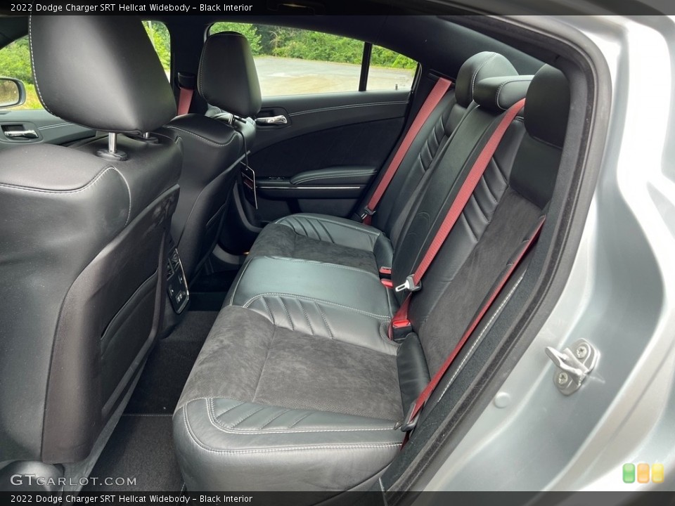 Black Interior Rear Seat for the 2022 Dodge Charger SRT Hellcat Widebody #146439659