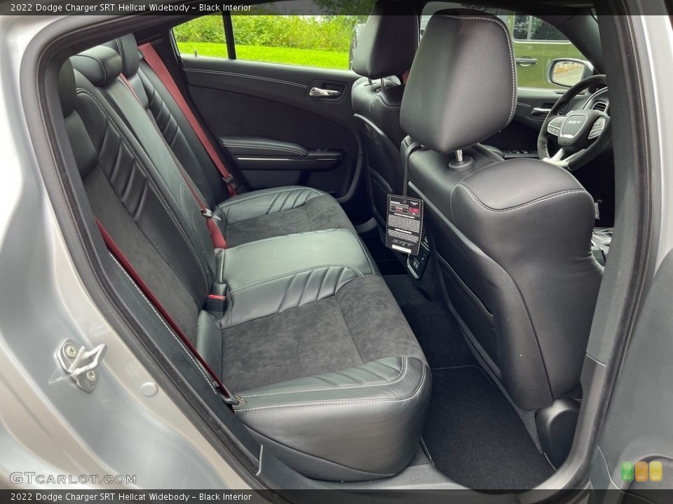 Black Interior Rear Seat for the 2022 Dodge Charger SRT Hellcat Widebody #146439731