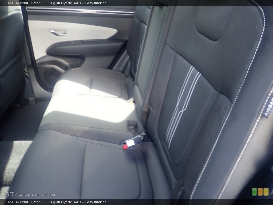 Gray Interior Rear Seat for the 2024 Hyundai Tucson SEL Plug-In Hybrid AWD #146440774