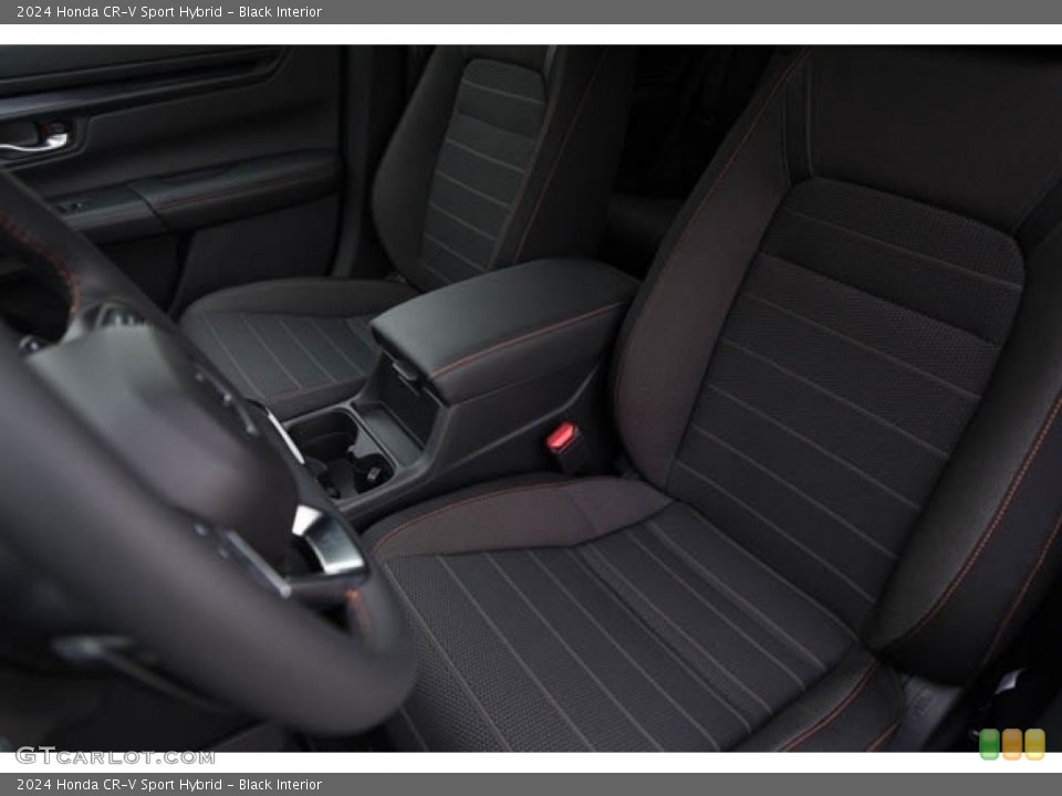 Black Interior Front Seat for the 2024 Honda CR-V Sport Hybrid #146441036