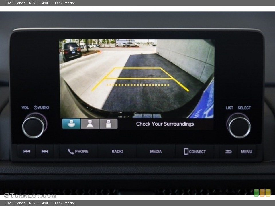Black Interior Controls for the 2024 Honda CR-V LX AWD #146441450