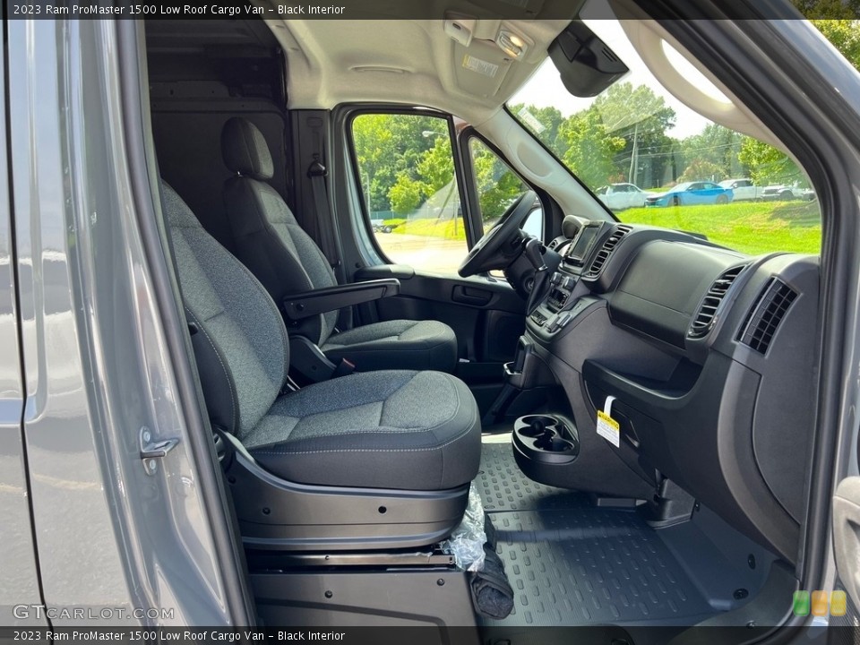 Black Interior Front Seat for the 2023 Ram ProMaster 1500 Low Roof Cargo Van #146445685