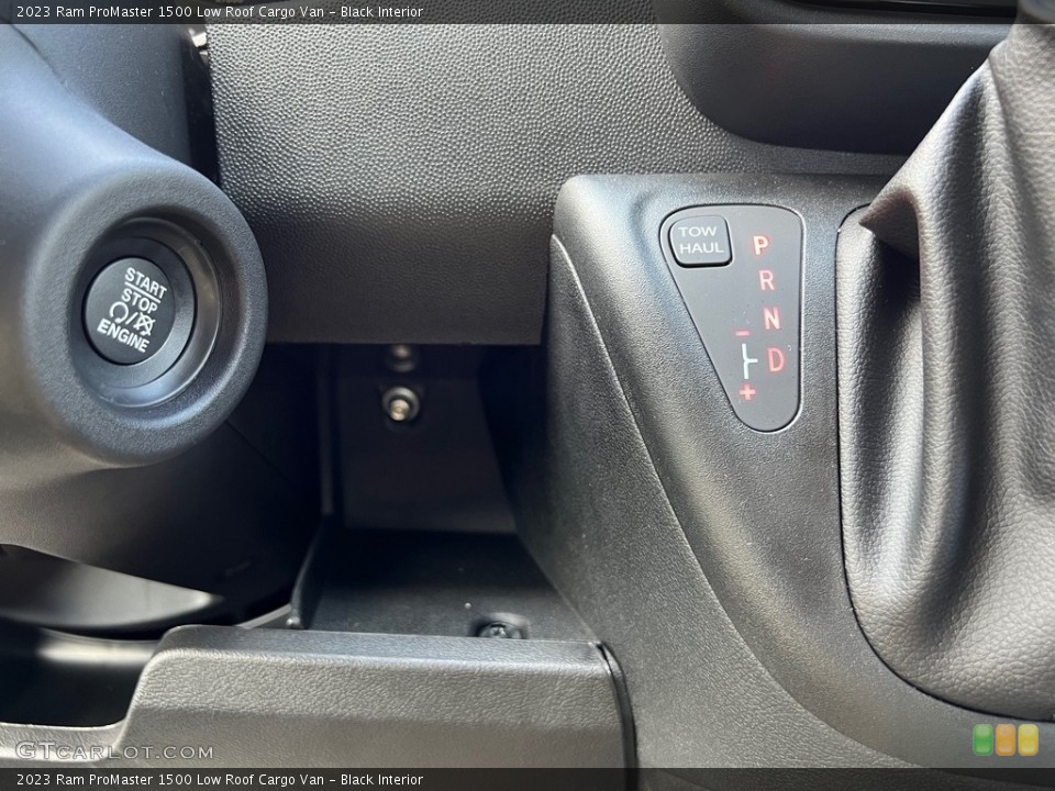 Black Interior Transmission for the 2023 Ram ProMaster 1500 Low Roof Cargo Van #146445758