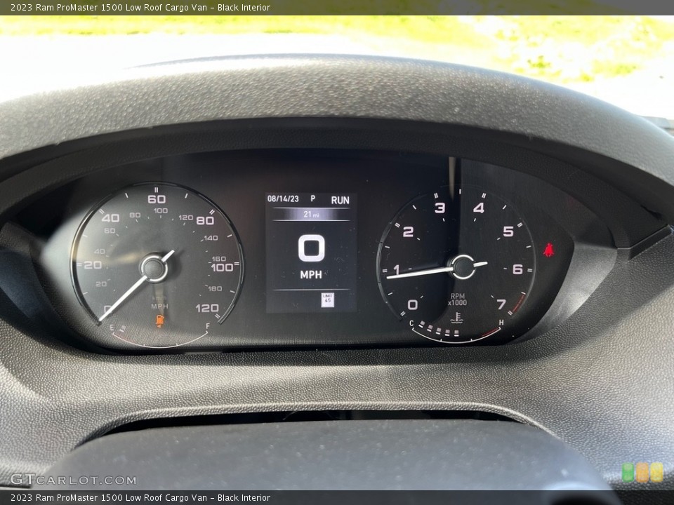 Black Interior Gauges for the 2023 Ram ProMaster 1500 Low Roof Cargo Van #146445782