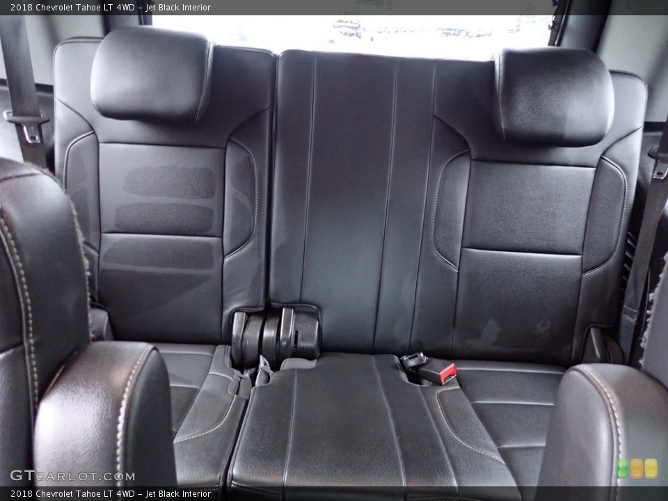 Jet Black Interior Rear Seat for the 2018 Chevrolet Tahoe LT 4WD #146446175