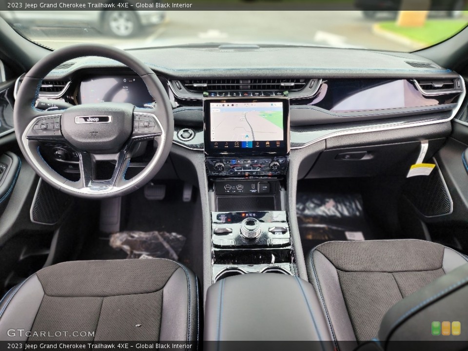 Global Black Interior Dashboard for the 2023 Jeep Grand Cherokee Trailhawk 4XE #146446283
