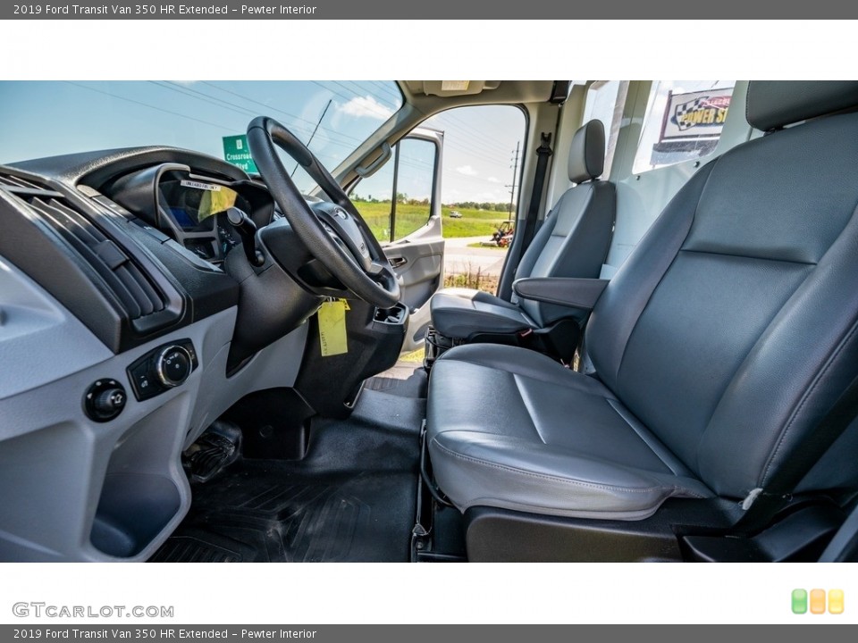 Pewter Interior Photo for the 2019 Ford Transit Van 350 HR Extended #146446796